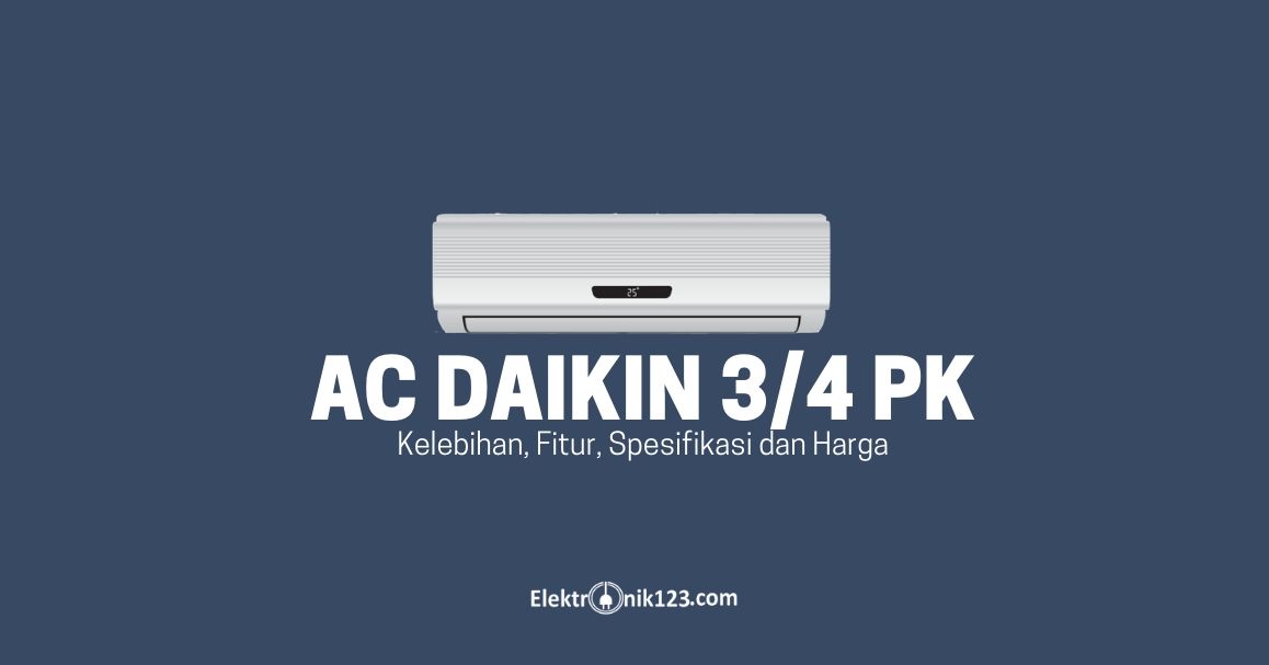 ac daikin 3/4 pk